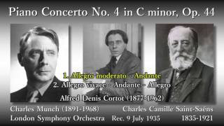 Download lagu Saint-Saëns: Piano Concerto No. 4, Cortot & Munch (1935) サン=サーンス ピアノ協奏曲第4番 コルトー&ミュンシュ mp3 Download lagu Saint-Saëns: Piano Concerto No. 4, Cortot & Munch (1935) サン=サーンス ピアノ協奏曲第4番 コルトー&ミュンシュ mp3