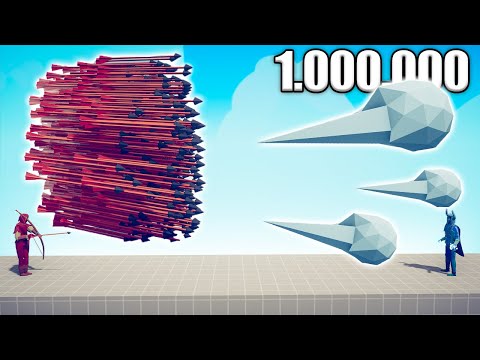 1.000.000 DAMAGE ICICLE vs EVERY GOD - TABS | Totally Accurate Battle Simulator 2023