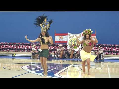 Vintage Tahitian Dance - Hura Tahiti 2018   Jessy & Lily