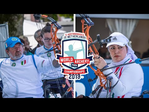Italy v Iran – compound mixed team bronze | Den Bosch 2019 World Archery Para Championships