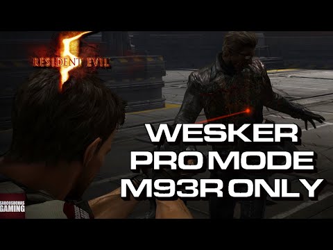 RE5: Wesker Boss - Pro Mode - M93R Only [Challenge]