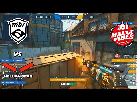 MIBR vs HELLRAISERS - Eden Malta Vibes - HIGHLIGHTS l CSGO