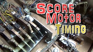 How The Score Motor Works On A 1975 Williams Pat Hand Pinball Machine - All Finished Up!