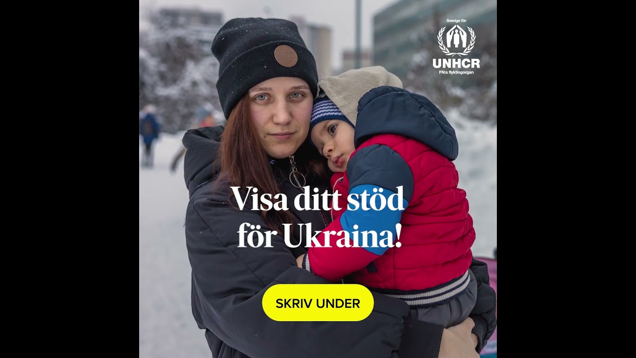 Visa Ukraina att de inte står ensamma