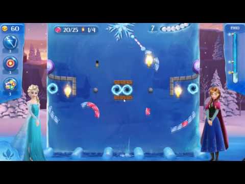 Frozen Free Fall: Icy Shot Level 103 - NO BOOSTERS ☃☃☃