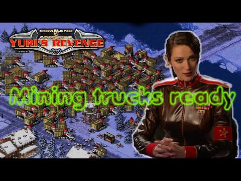 What if 100 MINING TRUCKs attack the enemy? Red Alert 2 Skirmish | 1vs1 Extra Hard AI Mod #redalert2