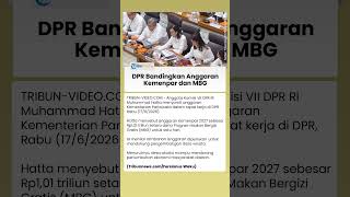 Anggota DPR Sebut Anggaran Kemenpar Setahun Setara Satu Hari Program MBG