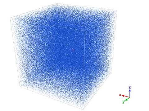Driven Condensed Matter, 100,000 Agents Video