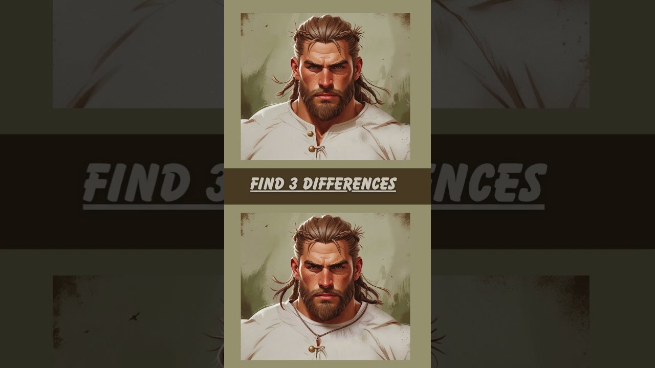 Can You Spot the 3 Differences in 15 Seconds? 👀🔥