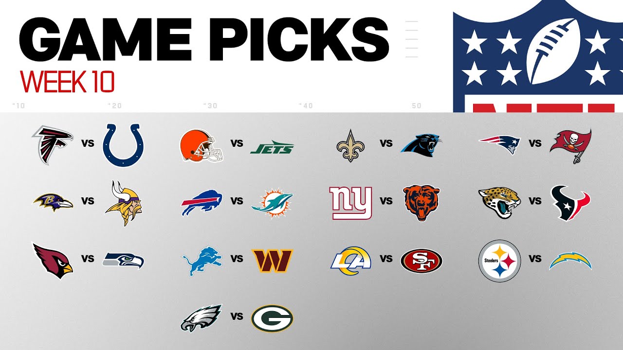 NFL Game Picks Week 10