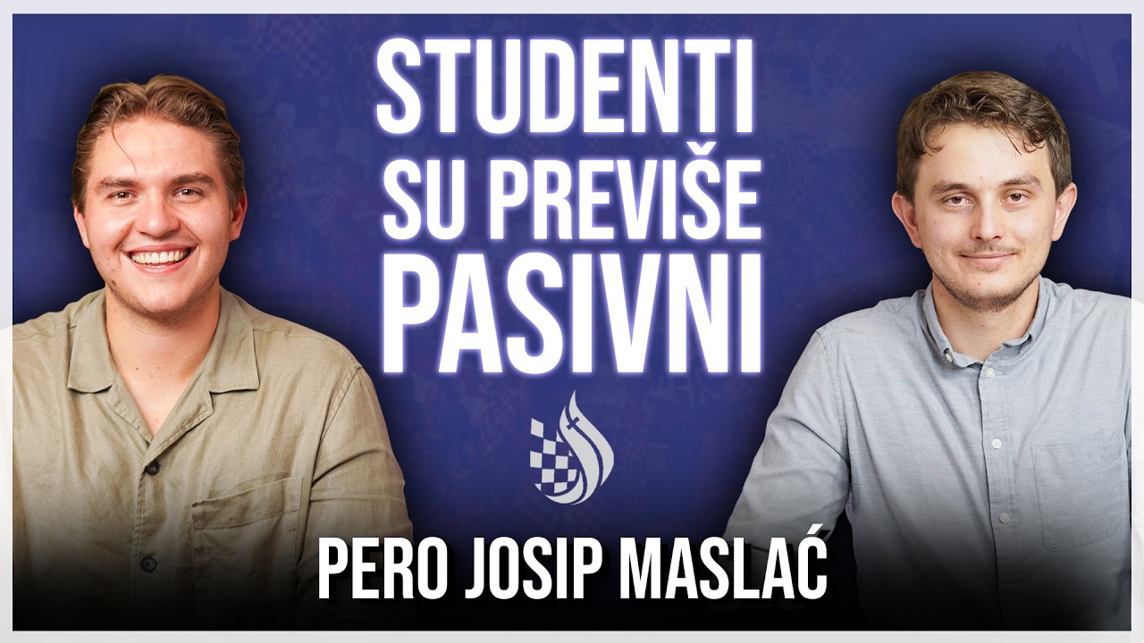 Zaslužuju li današnji studenti više? |  STUDENTSKI ŽIVOT U 2026.  | Pero Josip Maslać - PODCAST #112