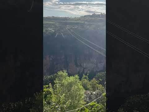 Tirolesa do Parque Canyons - Capitólio Minas Gerais