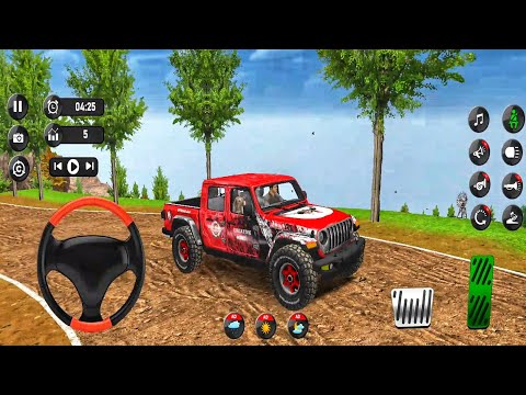 Off-Road Jeep Challenges: Jeep Driving Simulator | Hill Tracks 4x4 Jeep - Jeep Game Android Gameplay