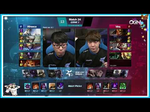 [LCK SPRING 2018 WEEK 3 DAY 2] Afreeca Freecs vs BBQ Olivers - GAME 1 (31/01/2018).