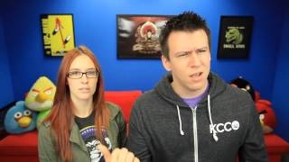 Meg Turney performing a sexy British accent