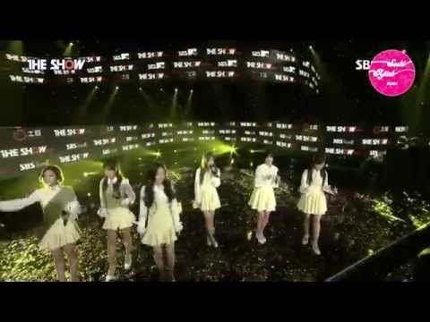 [SoshiAPinkSubs][141209] SBS MTV The Show Winning Speech - A Pink