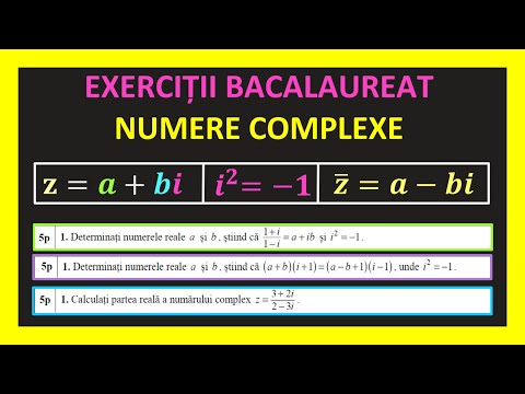 COMPLEX NUMBERS BAC GRADE 10 BACALAUREATE MATHEMATICS EXERCISES SUBJECT 1 M1 M2 TECHNOLOGICAL SCI...