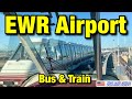 USA Train Bus Newark New Jersey Airport To From Newark Penn Station