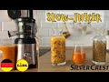 SLOW JUICER SILVERCREST SSJ 300 SSJBK 300 B3 DEUTSCHLAND DEUTSCH LIDL