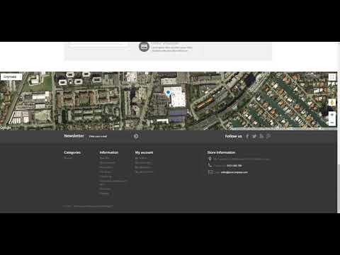 Module Google Maps Store Locator - Prestashop 1.6 / 1.7