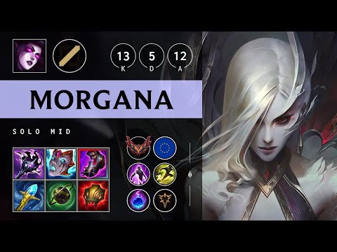 Morgana Mid vs Syndra - EUW Grandmaster Patch 25.15