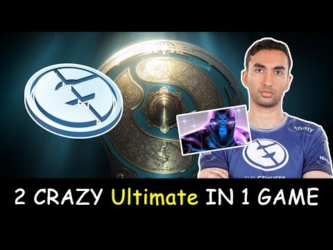 Dota2 The International 2017: Team Secret (Dire) vs Evil Geniuses (Radiant) highlights