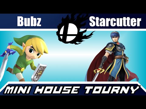 Starcutter (Marth) vs Bubz (Toon Link) | Mini House Tournament - Smash 4 Losers Finals