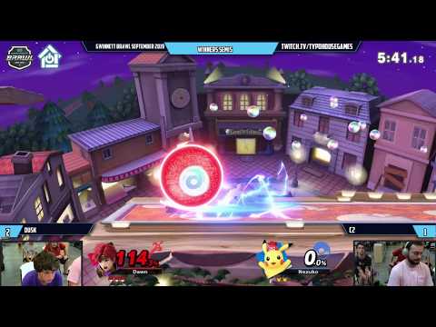 Gwinnett Brawl September 2019 - Dusk(Roy) VS C2(Pikachu) - Winners Semis