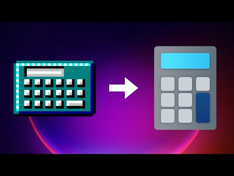 Windows Icon Evolution: Calculator