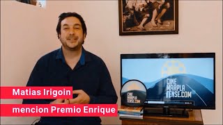 Premio Enrique al Canal web de Cine Marplatense.