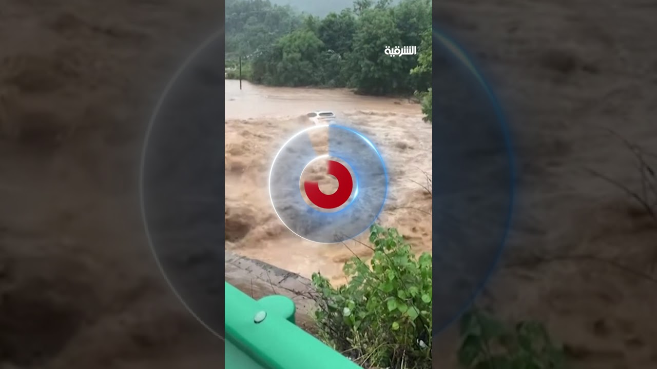 فيديو | سقوط سيارة في نهر سريع الجريان بعد انهيار جسر في الصين