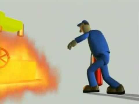 Napo in best signs story - episode 016 - Fire extinguishing equipment