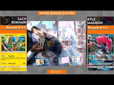 Zach Bokhari VS Kyle Madison Swiss R11-2018 St. Louis Regionals