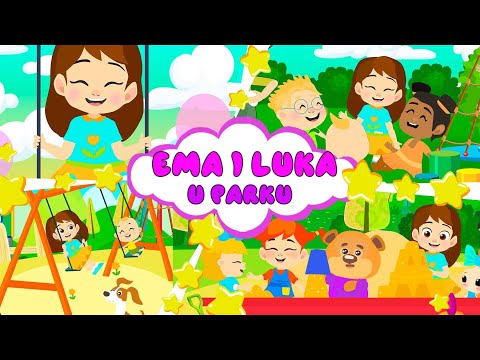 Ema i Luka u parku | Klac klac klackalica | djecije pjesmice | decije pesmice | pesme za decu