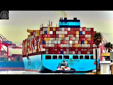 4K-SHIPSPOTTING LOS ANGELES/LONG BEACH-MARCH 2023