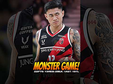 Rhenz Abando Goes CRAZY‼️🇵🇭 22 PTS & 13 REB Monster Game!🤯#KBL #RhenzAbando #GilasPilipinas