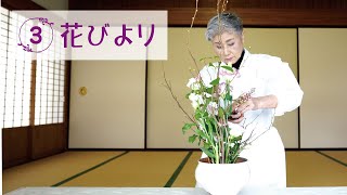 花びより 3 空間と生け花まごころをこめて