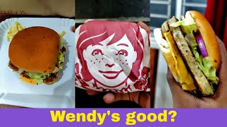 American Burger Wendy's | Bangalore Trip