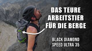 380€ (!) für einen Berg-Rucksack? Black Diamond Speed Ultra 35 Review
