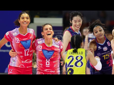 ALL "MEGA RALLY" of the Match Milano - Scandicci | Lega Volley Femminile 2022/23
