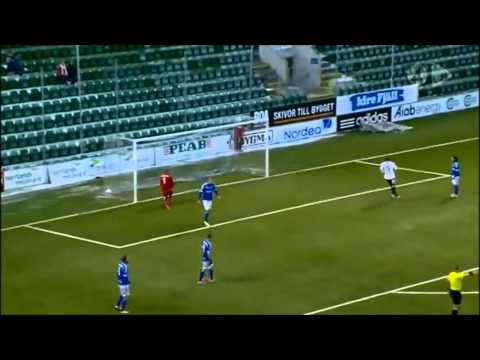 Thorvaldssons 0-1 mål mot Sundsvall