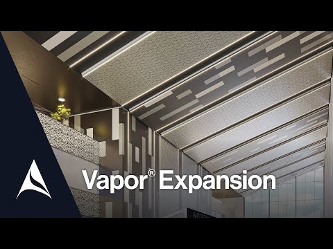 Vapor Wall Ceiling Panel System