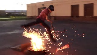 SCOOTERS VS. FIRE | GnarTV