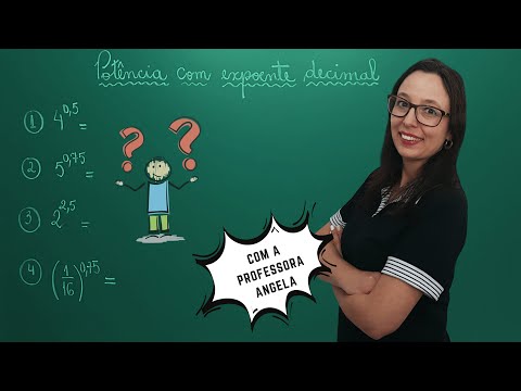 Power with Decimal Exponent - Basic Mathematics - Review for ENEM and COMPETITIONS - Professor An...