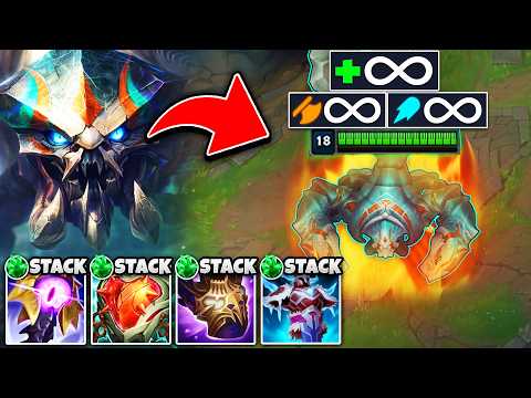 This Skarner Build Gets Stronger Every Minute... (STACK LORD SKARNER)