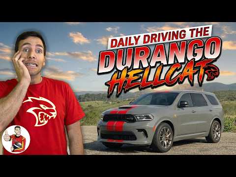 What It’s Like to LIVE with a 2026 Dodge Durango Hellcat (POV)
