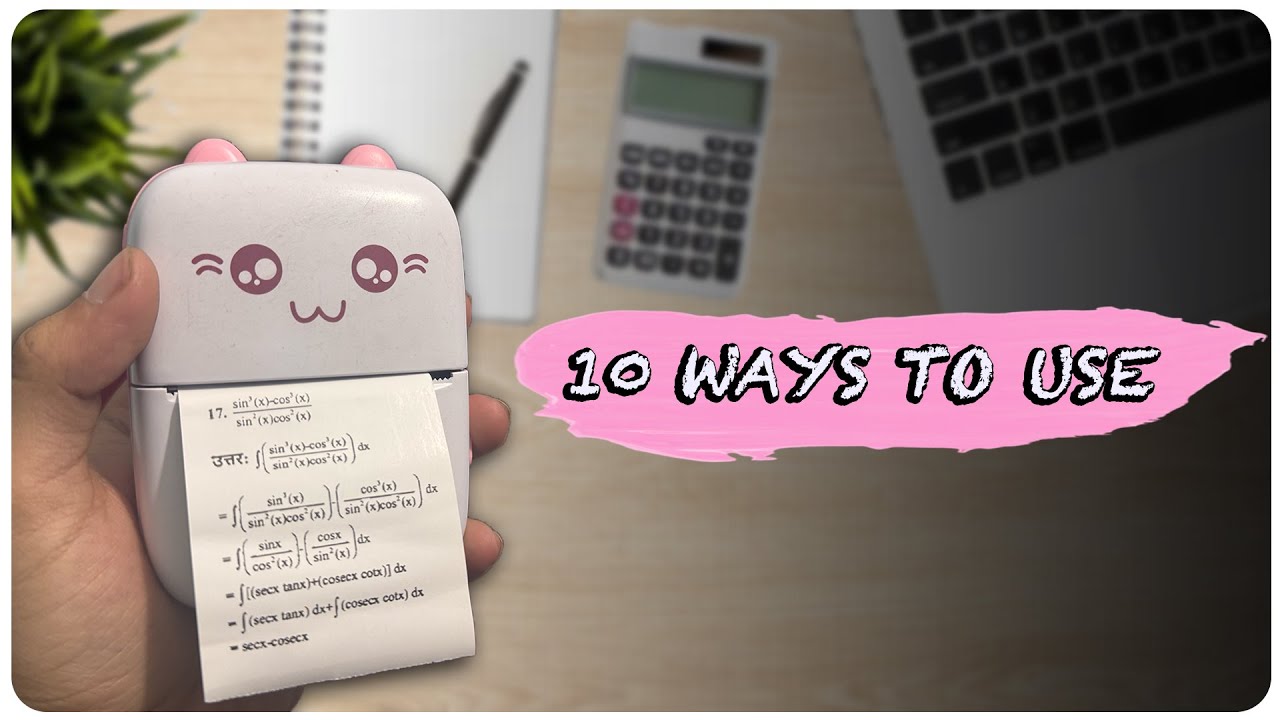 10 Ways to Use Your Mini Thermal Printer
