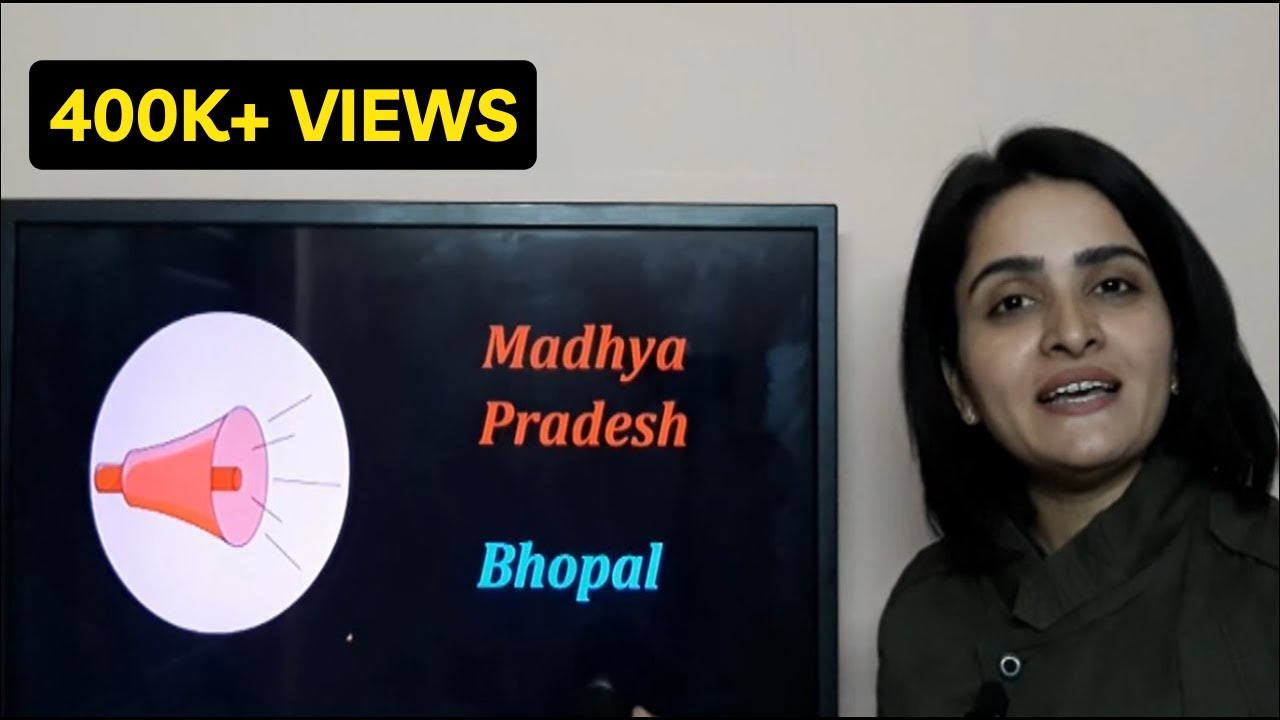 STATE CAPITALS (PART 1) राज्य एवं राजधानियाँ - PARCHAM GK TRICKS