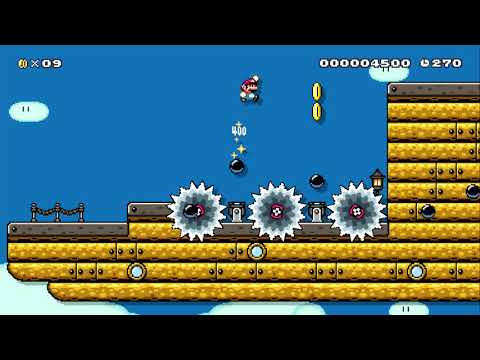 Airship Challenge!! by Winter - SUPER MARIO MAKER - NO COMMENTARY 1bc 1bc