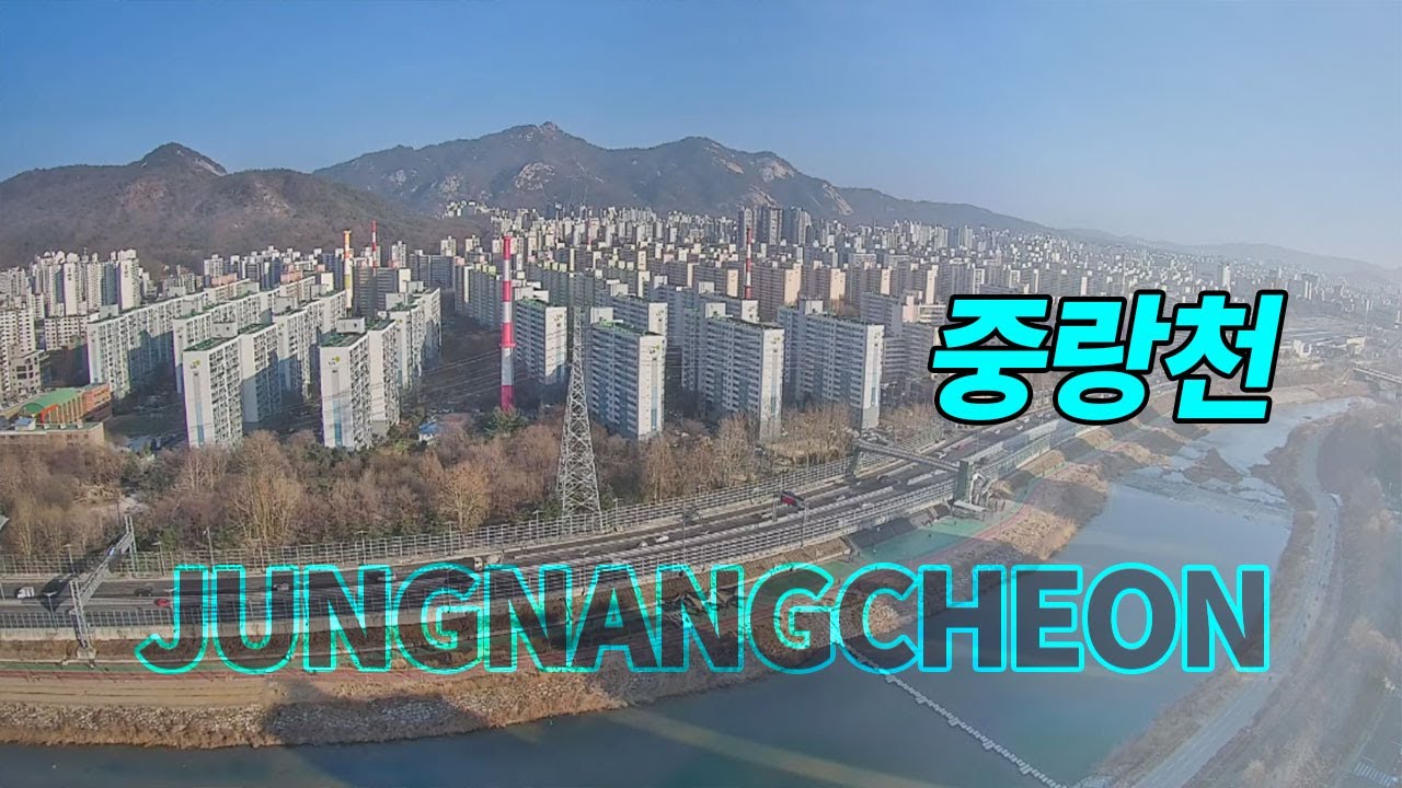 Live webcam view of Jungnangcheon Stream Panorama